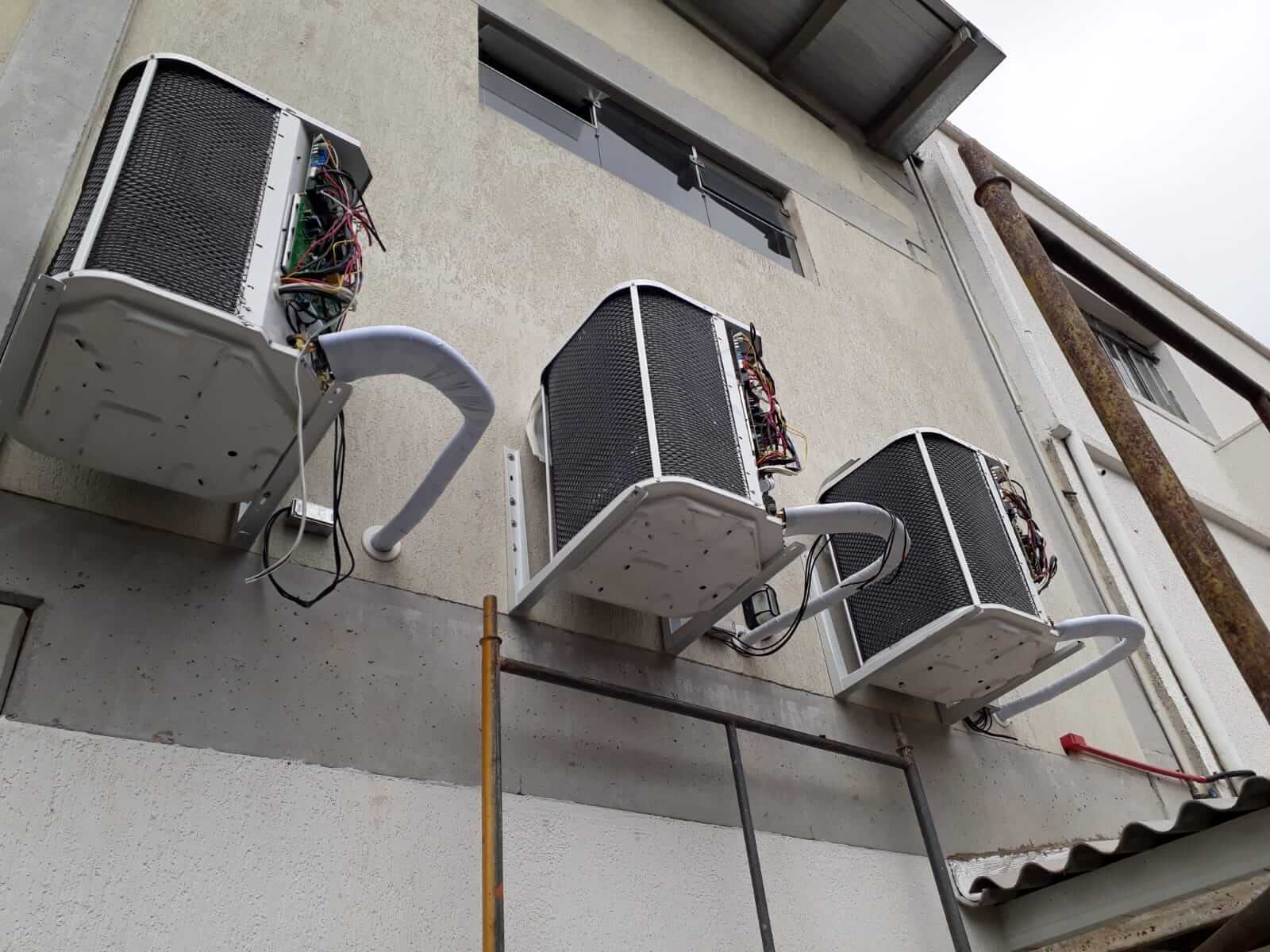 Instalação HVAC comercial Termplan