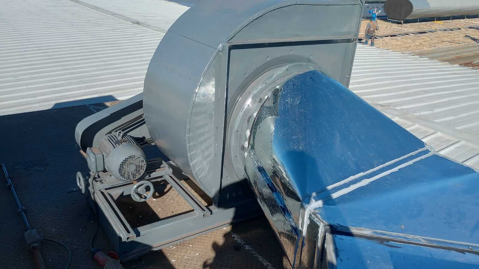 Retrofit sistema de exaustão de cozinha