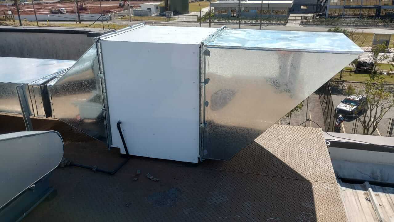 renovação de ar industrial